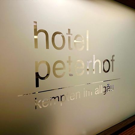 Hotel Peterhof - Urban Lifestyle Kempten Dış mekan fotoğraf